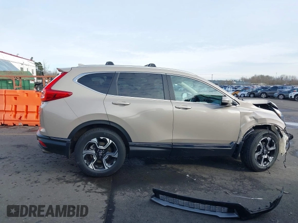 2017 Honda CR-V Touring with VIN 5J6RW2H99HL002127, listed as a IAAI auction lot 41517919 with 18,367 mi miles. Bid and sale history available at carsss.com. Image 14.