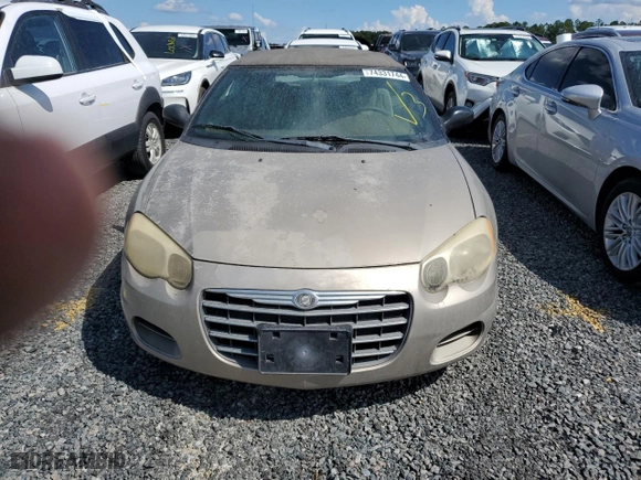2004 Chrysler Sebring LX with VIN 1C3EL45X44N328111, listed as a Copart auction lot 74331744 with 0 mi miles and Salvage Title. Bid and sale history available at carsss.com. Image 5.