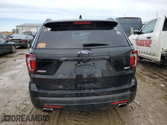 2016 Ford Explorer Sport with VIN 1FM5K8GT9GGC65561, listed as a Copart auction lot 47173015 with 157,418 mi miles and Clean Title. Bid and sale history available at DreamBid. Image 6.