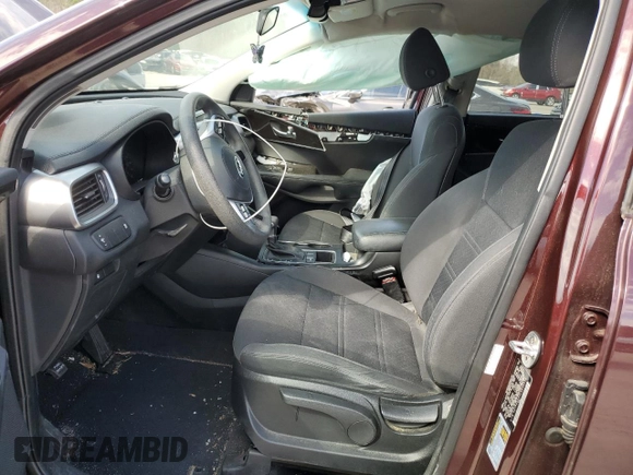 2020 Kia Sorento LX V6 with VIN 5XYPG4A5XLG690513, listed as a Copart auction lot 46847885 with 103,909 mi miles and Salvage Title. Bid and sale history available at carsss.com. Image 7.