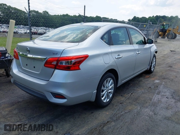 2017 Nissan Sentra S with VIN 3N1AB7AP6HY203837, listed as a IAAI auction lot 42589731 with 65,386 mi miles and . Bid and sale history available at DreamBid. Image 4.