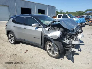 2020 Jeep Compass Limited z VIN 3C4NJCCBXLT211277, wystawiony jako Copart lot #58829525 z przebiegiem 66 223 mil mil oraz Nie do naprawy • Non repairable. Historia ofert i sprzedaży dostępna na DreamBid. Obrazek 4.
