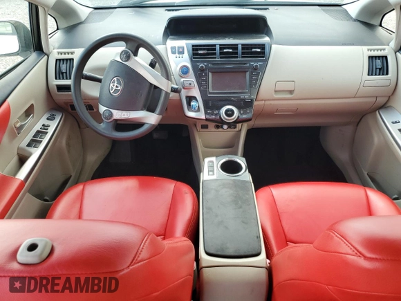 2012 Toyota Prius Two with VIN JTDZN3EU8C3148101, listed as a Copart auction lot 54856935 with Not Provided miles and Salvage Title. Bid and sale history available at DreamBid. Image 8.