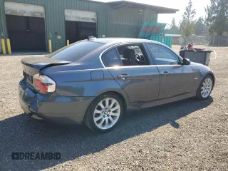 2006 BMW 3 Series 330i with VIN WBAVB33506KR72281, listed as a Copart auction lot 65057785 with 190,277 mi miles and Salvage title. Bid and sale history available at DreamBid. Image 3.