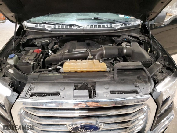 2017 Ford F-150 XL with VIN 1FTEW1EGXHFB19831, listed as a Copart auction lot 51917945 with 129,117 mi miles and Salvage Title. Bid and sale history available at carsss.com. Image 11.