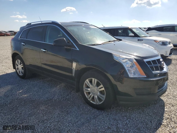 2012 Cadillac SRX Luxury Collection with VIN 3GYFNAE39CS655320, listed as a Copart auction lot 46979895 with 180,521 mi miles and Salvage Title. Bid and sale history available at carsss.com. Image 4.