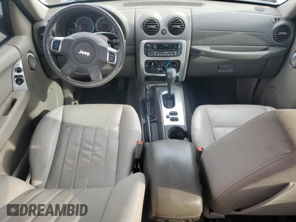 2006 Jeep Liberty Limited z VIN 1J4GL58K96W237675, wystawiony jako Copart lot #61155635 z przebiegiem 121 285 mil mil oraz Szkoda całkowita • Salvage title. Historia ofert i sprzedaży dostępna na DreamBid. Obrazek 8.