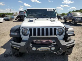 2018 Jeep Wrangler Unlimited Rubicon z VIN 1C4HJXFN3JW176213, wystawiony jako Copart lot #53963755 z przebiegiem 53 094 mil mil oraz Szkoda całkowita • Salvage title. Historia ofert i sprzedaży dostępna na DreamBid. Obrazek 5.