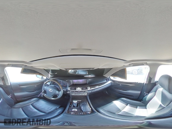 2016 Lexus LS 460 with VIN JTHBL5EF7G5140276, listed as a Copart auction lot 61060735 with 29,768 mi miles and Salvage title. Bid and sale history available at DreamBid. Image 15.