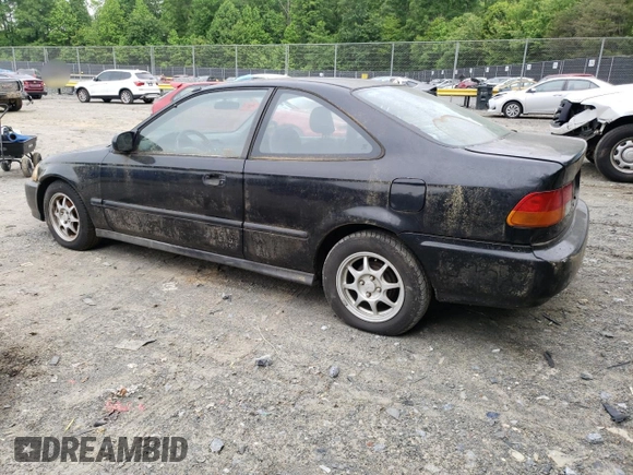 1998 Honda Civic HX with VIN 1HGEJ7128TL075318, listed as a Copart auction lot 82746094 with 126,622 mi miles and Non Repairable. Bid and sale history available at DreamBid. Image 2.