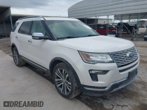 2018 Ford Explorer Platinum with VIN 1FM5K8HT7JGB88159, listed as a IAAI auction lot 42572735 with 133,718 mi miles and . Bid and sale history available at DreamBid. Image 1.