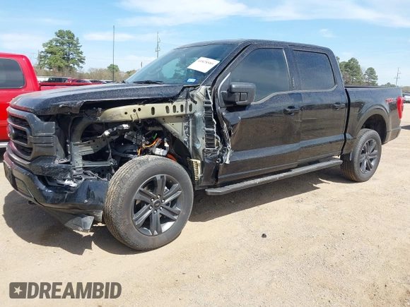 2023 Ford F-150 XL with VIN 1FTFW1E88PKG19831, listed as a IAAI auction lot 41828589 with 12,786 mi miles and . Bid and sale history available at carsss.com. Image 2.