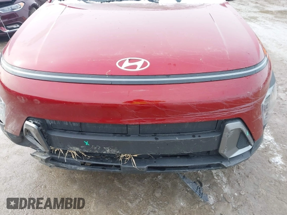 2024 Hyundai Kona SE with VIN KM8HACAB5RU127667, listed as a IAAI auction lot 41575437 with 12,654 mi miles and . Bid and sale history available at DreamBid. Image 6.