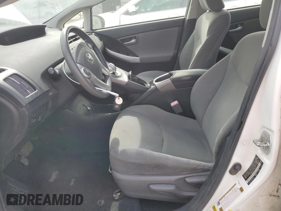 2012 Toyota Prius One with VIN JTDKN3DU8C1548075, listed as a Copart auction lot 55185645 with 38,396 mi miles and Clean Title. Bid and sale history available at carsss.com. Image 7.