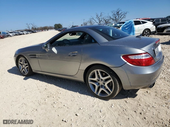 2013 Mercedes-Benz SLK-Class SLK 250 with VIN WDDPK4HAXDF070563, listed as a Copart auction lot 45769115 with 66,371 mi miles and Salvage Title. Bid and sale history available at carsss.com. Image 2.