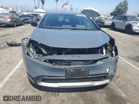 2024 Toyota Prius LE with VIN JTDACAAU2R3017834, listed as a Copart auction lot 64457785 with 22,465 mi miles and Salvage title. Bid and sale history available at DreamBid. Image 5.