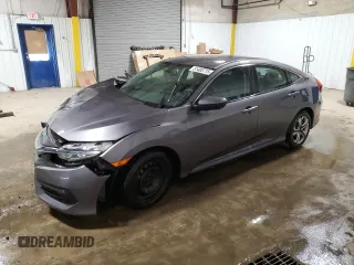 2016 Honda Civic Sedan LX with VIN 19XFC2F55GE006460, listed as a Copart auction lot 51485715 with 158,941 mi miles and Salvage Title. Bid and sale history available at carsss.com. Image 1.