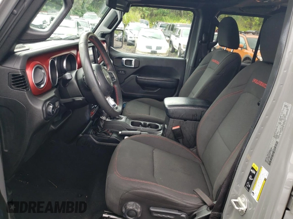 2023 Jeep Wrangler Rubicon with VIN 1C4HJXFNXPW693260, listed as a Copart auction lot 60275285 with 45,390 mi miles and Clean title. Bid and sale history available at DreamBid. Image 7.