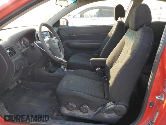 2008 Hyundai Accent Man L with VIN KMHCN35C68U092394, listed as a Copart auction lot 76981624 with 157,154 mi miles and Clean Title. Bid and sale history available at carsss.com. Image 7.