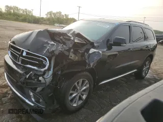 2015 Dodge Durango Limited with VIN 1C4RDJDG7FC715227, listed as a Copart auction lot 59489555 with 139,019 mi miles and Clean title. Bid and sale history available at DreamBid. Image 1.