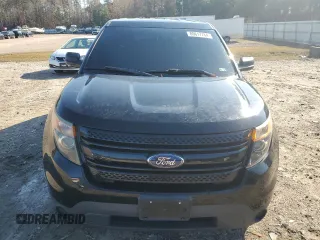 2015 Ford Utility Police Interceptor with VIN 1FM5K8AR1FGB91547, listed as a Copart auction lot 80617764 with 143,476 mi miles and Clean Title. Bid and sale history available at carsss.com. Image 5.