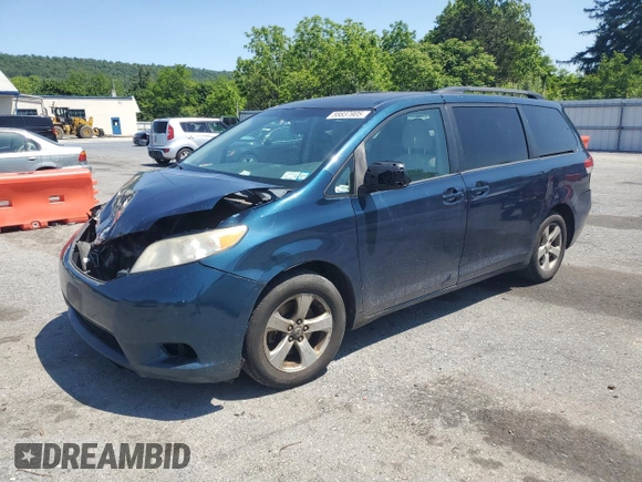 2012 Toyota Sienna LE AAS с VIN 5TDKK3DC8CS223994, выставлен на аукционе Copart как лот 58837905 с пробегом 190 814 миль миль и Списание • Salvage title. История ставок и продаж доступна на DreamBid. Изображение 1.