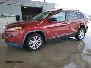 2015 Jeep Cherokee Sport z VIN 1C4PJLABXFW637254, wystawiony jako Copart lot #53450095 z przebiegiem 133 134 mil mil oraz Szkoda całkowita • Salvage title. Historia ofert i sprzedaży dostępna na DreamBid. Obrazek 1.