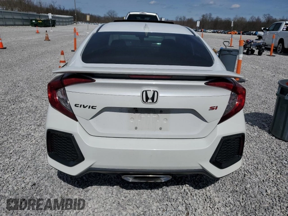 2017 Honda Civic Sedan Si with VIN 2HGFC1E59HH705500, listed as a Copart auction lot 50410235 with 50,703 mi miles and Salvage Title. Bid and sale history available at carsss.com. Image 6.