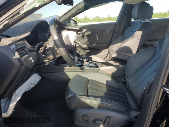 2023 Audi A4 S line Premium Plus with VIN WAUEAAF47PN006939, listed as a Copart auction lot 53004125 with Not Provided miles and Non Repairable. Bid and sale history available at DreamBid. Image 7.