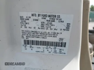 2009 Mercury Mariner Premier с VIN 4M2CU87709KJ14823, выставлен на аукционе Copart как лот 60121965 с пробегом Не указан миль и Списание • Salvage title. История ставок и продаж доступна на DreamBid. Изображение 14.