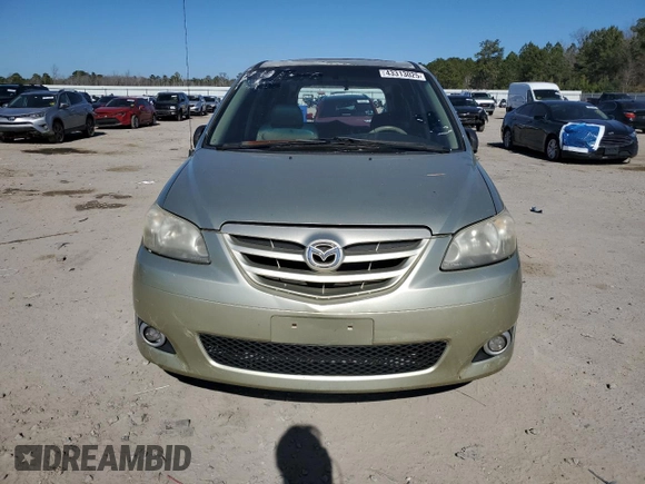 2004 Mazda MPV ES z VIN JM3LW28J640521693, wystawiony jako Copart lot #43313025 z przebiegiem 238 179 mil mil oraz Szkoda całkowita • Salvage title. Historia ofert i sprzedaży dostępna na DreamBid. Obrazek 5.