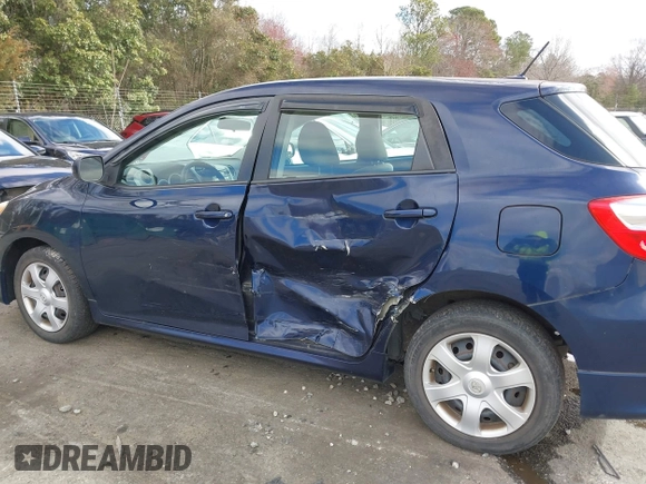 2010 Toyota Matrix with VIN 2T1KU4EE4AC358606, listed as a IAAI auction lot 41731982 with 162,580 mi miles. Bid and sale history available at carsss.com. Image 6.