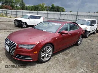 2017 Audi S7 Prestige with VIN WAUW2BFC1HN100914, listed as a Copart auction lot 63792514 with 133,468 mi miles and Salvage Title. Bid and sale history available at carsss.com. Image 1.