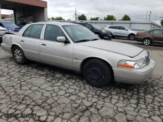 2004 Mercury Grand Marquis LS Premium with VIN 2MEHM75W04X622505, listed as a Copart auction lot 72610224 with 140,487 mi miles and Salvage Title. Bid and sale history available at carsss.com. Image 4.
