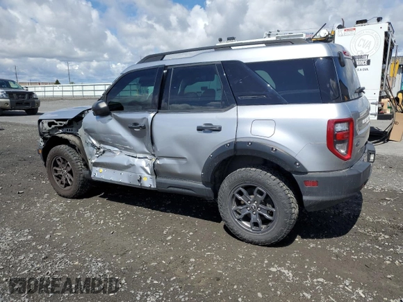 2021 Ford Bronco Sport Big Bend with VIN 3FMCR9B66MRA84822, listed as a Copart auction lot 54583725 with 67,813 mi miles and Salvage title. Bid and sale history available at DreamBid. Image 2.