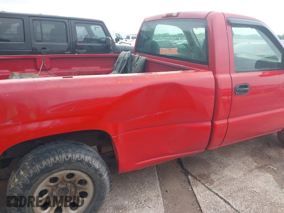 2006 Chevrolet Silverado 1500 Work Truck with VIN 3GCEC14X16G233965, listed as a IAAI auction lot 42055313 with Not Provided miles. Bid and sale history available at carsss.com. Image 6.