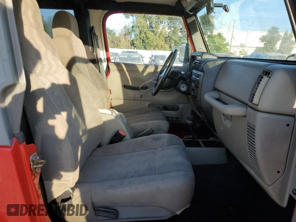 2003 Jeep Wrangler Sport with VIN 1J4FA49S43P332645, listed as a Copart auction lot 77424814 with 165,909 mi miles and Non Repairable. Bid and sale history available at carsss.com. Image 11.