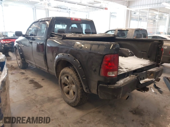 2010 Dodge 1500 Laramie with VIN 1D7RV1GT8AS176613, listed as a IAAI auction lot 41581660 with 136,339 mi miles and . Bid and sale history available at DreamBid. Image 3.