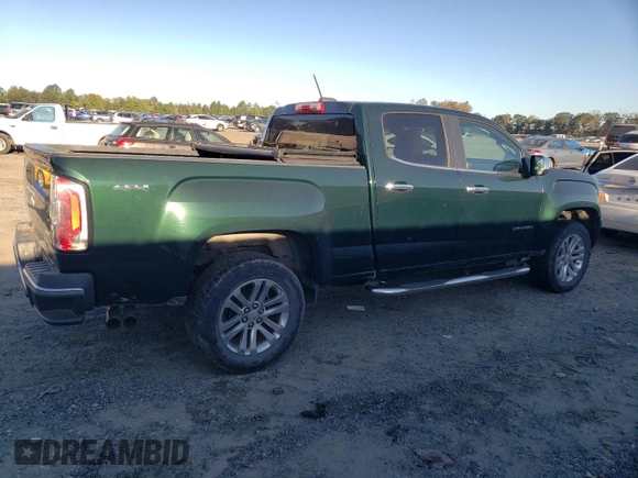 2015 GMC Canyon 4WD SLT with VIN 1GTG6CE35F1246241, listed as a Copart auction lot 74748254 with 126,389 mi miles and Salvage Title. Bid and sale history available at carsss.com. Image 3.