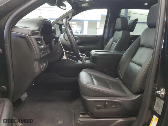 2023 Chevrolet Tahoe LT with VIN 1GNSKNKTXPR357772, listed as a Copart auction lot 46880395 with 51,428 mi miles and Salvage Title. Bid and sale history available at carsss.com. Image 7.