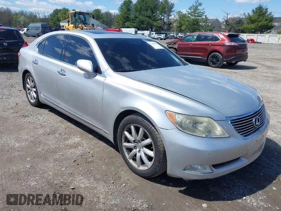 2008 Lexus LS 460 with VIN JTHBL46F485062212, listed as a IAAI auction lot 41996871 with 125,531 mi miles and . Bid and sale history available at DreamBid. Image 1.