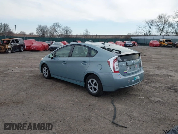 2014 Toyota Prius Four with VIN JTDKN3DU7E1752501, listed as a IAAI auction lot 41833673 with 97,001 mi miles. Bid and sale history available at carsss.com. Image 3.
