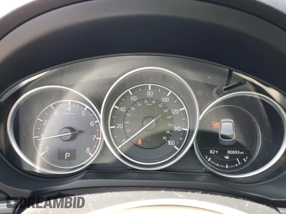 2018 Mazda CX-5 Grand Touring with VIN JM3KFBDM4J0348165, listed as a Copart auction lot 62733665 with 80,693 mi miles and Salvage title. Bid and sale history available at DreamBid. Image 9.