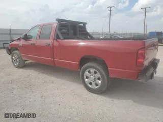 2007 Dodge Ram 2500 SLT with VIN 3D7KR28A07G826219, listed as a Copart auction lot 50752995 with 0 mi miles and Salvage Title. Bid and sale history available at carsss.com. Image 2.