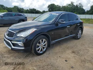 2017 Infiniti QX50 with VIN JN1BJ0RP9HM386172, listed as a Copart auction lot 62741045 with 44,072 mi miles and Salvage title. Bid and sale history available at DreamBid. Image 1.