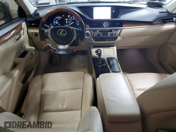 2013 Lexus ES 300h with VIN JTHBW1GG5D2002237, listed as a Copart auction lot 58184315 with 235,573 mi miles and Salvage title. Bid and sale history available at DreamBid. Image 8.