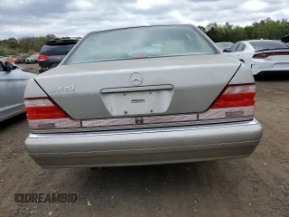 1999 Mercedes-Benz S-Class with VIN WDBGA43G3XA428658, listed as a Copart auction lot 72226714 with 131,441 mi miles and Salvage Title. Bid and sale history available at carsss.com. Image 6.