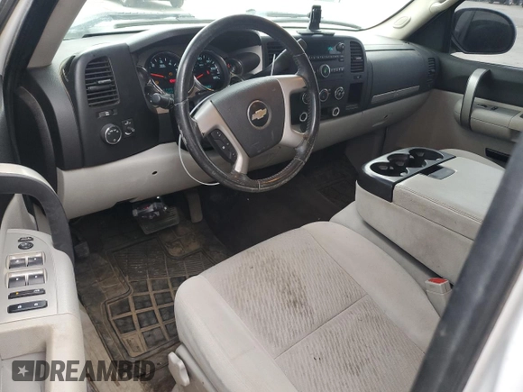 2009 Chevrolet Silverado 1500 LT with VIN 1GCEK29039Z249044, listed as a Copart auction lot 54418955 with 184,534 mi miles and Salvage Title. Bid and sale history available at DreamBid. Image 8.