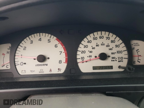 2003 Toyota Tacoma PreRunner z VIN 5TEGM92N83Z150930, wystawiony jako Copart lot #73320824 z przebiegiem 237 657 mil mil oraz Szkoda całkowita • Salvage title. Historia ofert i sprzedaży dostępna na DreamBid. Obrazek 9.