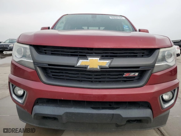 2017 Chevrolet Colorado 2WD Z71 with VIN 1GCGSDEN6H1207633, listed as a Copart auction lot 54233164 with 140,776 mi miles and Salvage Title. Bid and sale history available at carsss.com. Image 5.